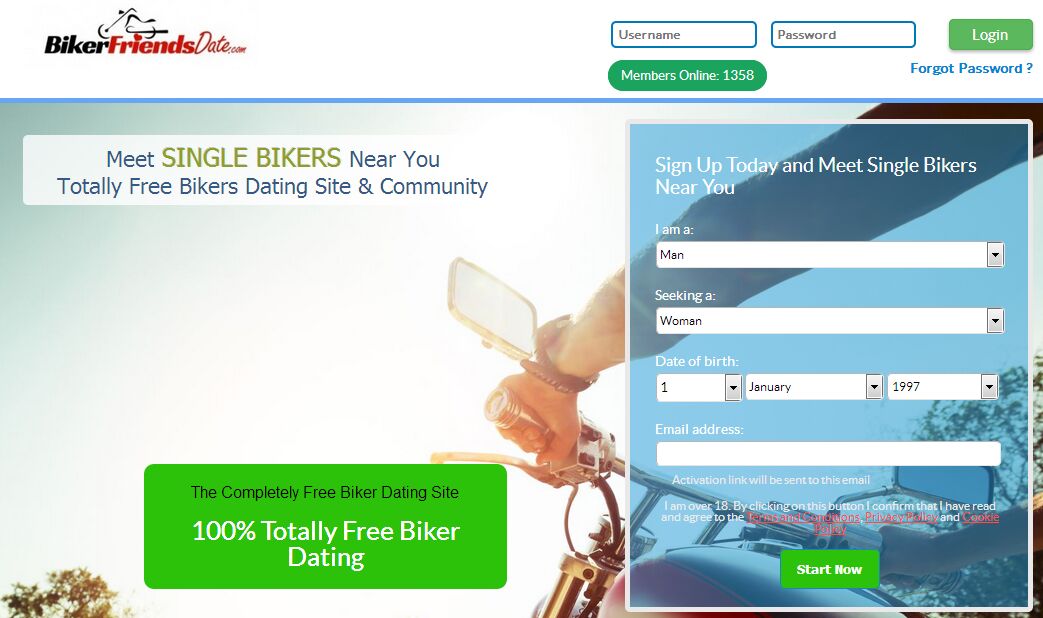 motorcycle dating sites san